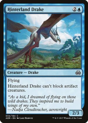Hinterland Drake<br /><span class="collector-number">Collector No. 34</span>