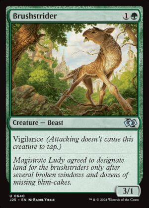 Brushstrider<br /><span class="collector-number">Collector No. 640</span>