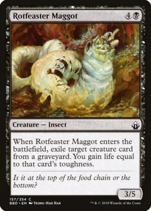 Rotfeaster Maggot<br /><span class="collector-number">Collector No. 157</span>