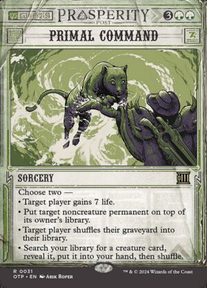 Primal Command<br /><span class="collector-number">Collector No. 31</span>