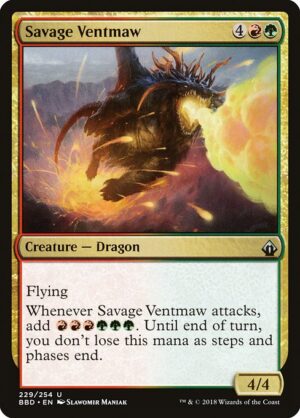 Savage Ventmaw - Foil<br /><span class="collector-number">Collector No. 229</span>