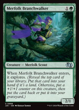 Merfolk Branchwalker<br /><span class="collector-number">Collector No. 688</span>