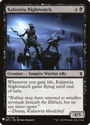 Kalastria Nightwatch<br /><span class="collector-number">Collector No. BFZ-115</span>