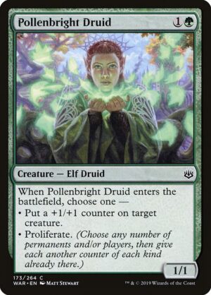 Pollenbright Druid<br /><span class="collector-number">Collector No. 173</span>
