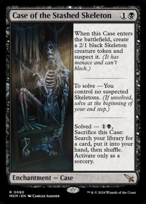 Case of the Stashed Skeleton<br /><span class="collector-number">Collector No. 80</span>