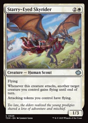 Starry-Eyed Skyrider - Foil<br /><span class="collector-number">Collector No. 25</span>