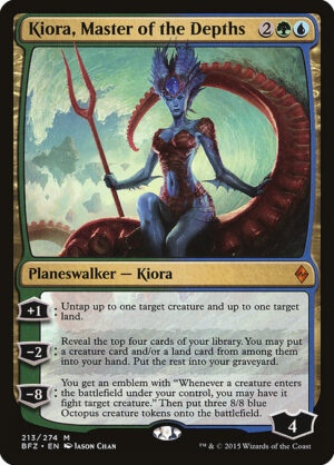 Kiora, Master of the Depths<br /><span class="collector-number">Collector No. 213</span>