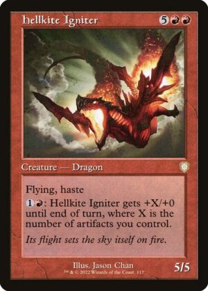 Hellkite Igniter<br /><span class="collector-number">Collector No. 117</span>