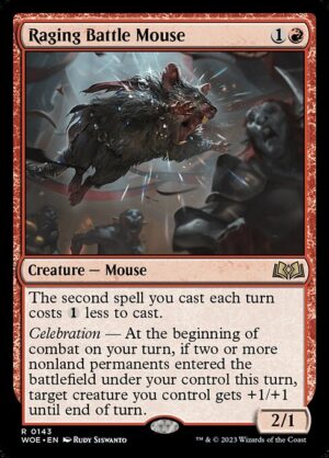 Raging Battle Mouse<br /><span class="collector-number">Collector No. 143</span>