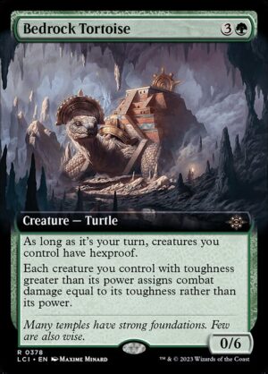 Bedrock Tortoise - Foil<br /><span class="collector-number">Collector No. 378</span>