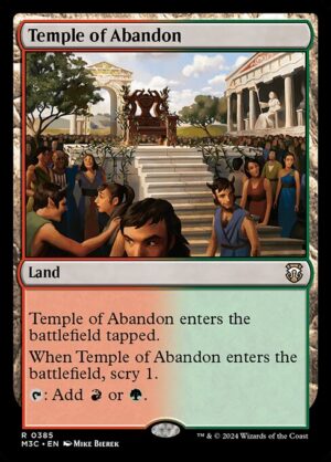 Temple of Abandon<br /><span class="collector-number">Collector No. 385</span>