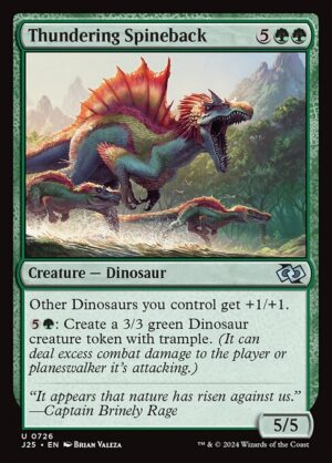 Thundering Spineback<br /><span class="collector-number">Collector No. 726</span>