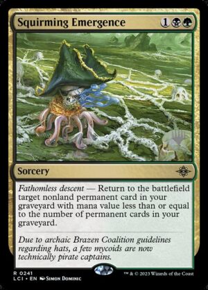 Squirming Emergence - Foil<br /><span class="collector-number">Collector No. 241p</span>