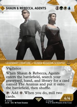 Shaun & Rebecca, Agents<br /><span class="collector-number">Collector No. 152</span>