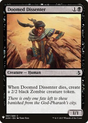 Doomed Dissenter<br /><span class="collector-number">Collector No. AKH-87</span>