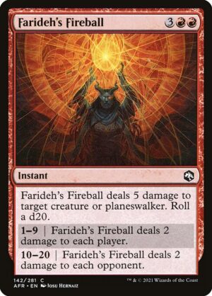 Farideh's Fireball<br /><span class="collector-number">Collector No. 142</span>
