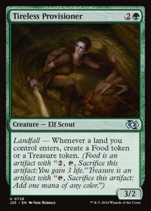 Tireless Provisioner<br /><span class="collector-number">Collector No. 728</span>