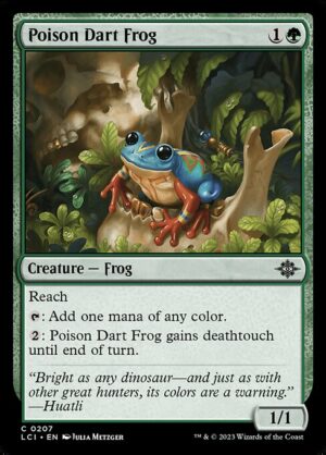 Poison Dart Frog - Foil<br /><span class="collector-number">Collector No. 207</span>