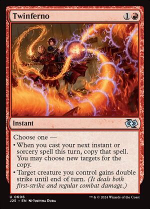 Twinferno<br /><span class="collector-number">Collector No. 606</span>