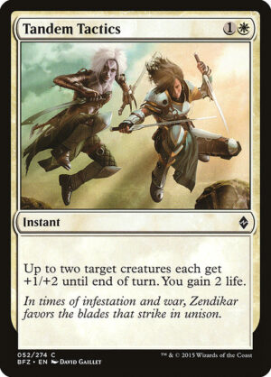 Tandem Tactics<br /><span class="collector-number">Collector No. 52</span>
