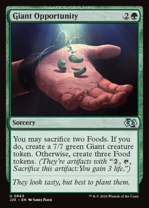 Giant Opportunity<br /><span class="collector-number">Collector No. 663</span>