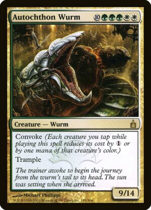 Autochthon Wurm<br /><span class="collector-number">Collector No. 191</span>