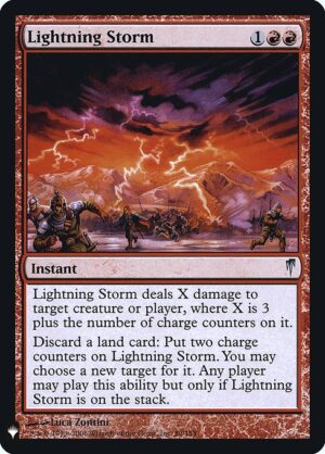 Lightning Storm - Foil<br /><span class="collector-number">Collector No. CSP-89</span>