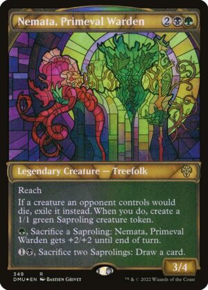 Nemata, Primeval Warden - Foil<br /><span class="collector-number">Collector No. 349</span>