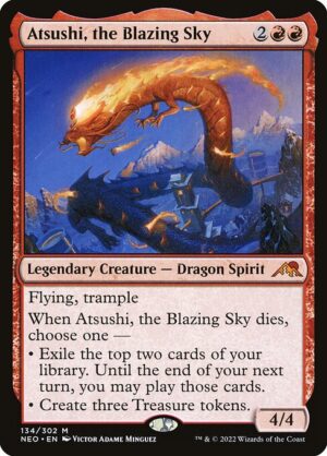 Atsushi, the Blazing Sky - Foil<br /><span class="collector-number">Collector No. 134</span>