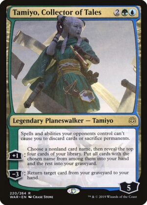 Tamiyo, Collector of Tales<br /><span class="collector-number">Collector No. 220</span>