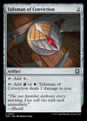 Talisman of Conviction - Foil<br /><span class="collector-number">Collector No. 307</span>
