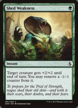 Shed Weakness<br /><span class="collector-number">Collector No. 185</span>