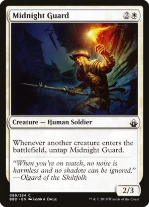 Midnight Guard - Foil<br /><span class="collector-number">Collector No. 99</span>