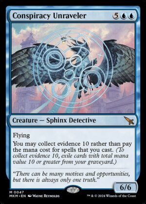 Conspiracy Unraveler<br /><span class="collector-number">Collector No. 47</span>