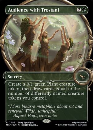 Audience with Trostani<br /><span class="collector-number">Collector No. 309</span>