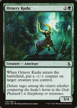 Ornery Kudu<br /><span class="collector-number">Collector No. 178</span>