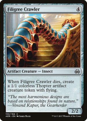 Filigree Crawler<br /><span class="collector-number">Collector No. 150</span>