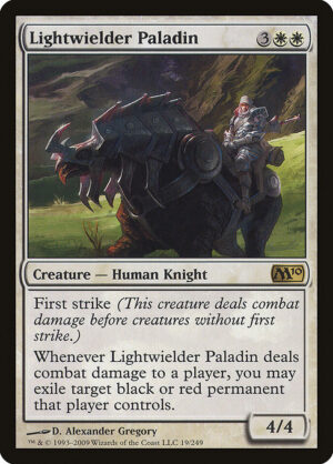 Lightwielder Paladin - Foil<br /><span class="collector-number">Collector No. 19</span>