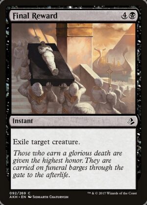 Final Reward<br /><span class="collector-number">Collector No. 92</span>