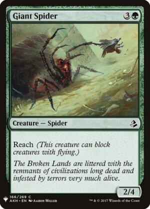 Giant Spider<br /><span class="collector-number">Collector No. AKH-166</span>