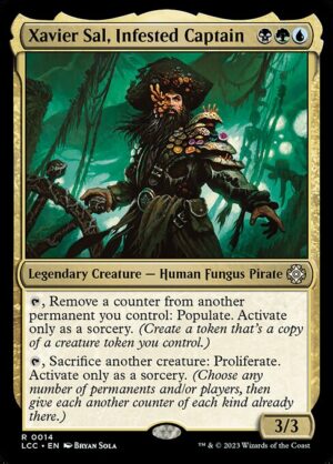 Xavier Sal, Infested Captain<br /><span class="collector-number">Collector No. 14</span>