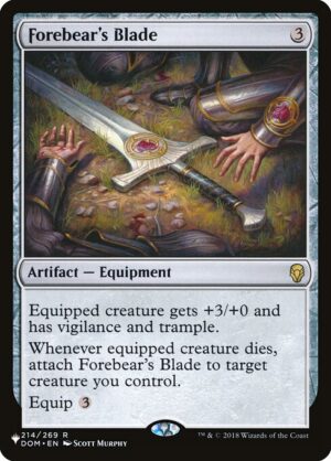 Forebear's Blade<br /><span class="collector-number">Collector No. DOM-214</span>
