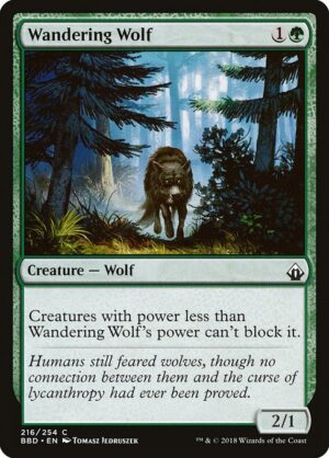 Wandering Wolf<br /><span class="collector-number">Collector No. 216</span>