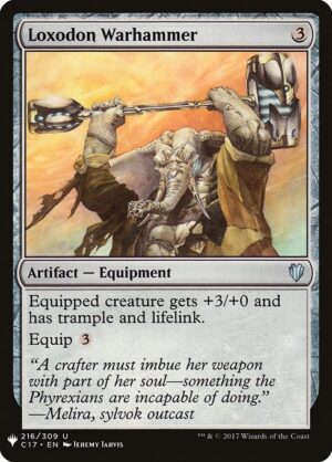 Loxodon Warhammer<br /><span class="collector-number">Collector No. C17-216</span>