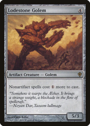 Lodestone Golem<br /><span class="collector-number">Collector No. 127</span>