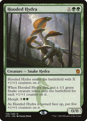 Hooded Hydra<br /><span class="collector-number">Collector No. 136</span>