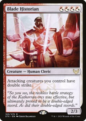 Blade Historian - Foil<br /><span class="collector-number">Collector No. 165</span>