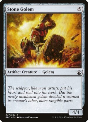 Stone Golem<br /><span class="collector-number">Collector No. 247</span>