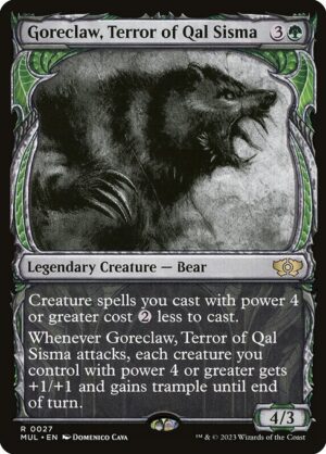 Goreclaw, Terror of Qal Sisma<br /><span class="collector-number">Collector No. 27</span>
