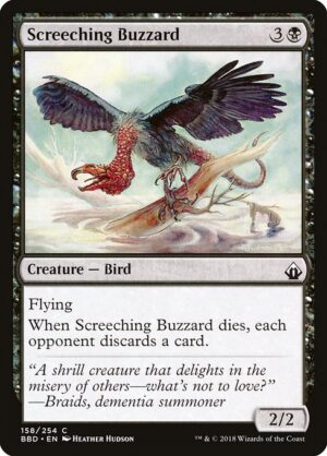 Screeching Buzzard<br /><span class="collector-number">Collector No. 158</span>